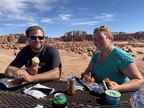 cat charlie oct 2020 utah desert goblin valley ice cream